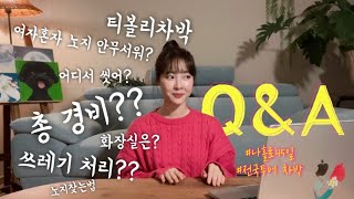 Questions and answers about traveling to Korea alone for 45 days in a small camping car