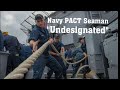 Navy Undesignated | PACT Seaman | What is Undesignated?