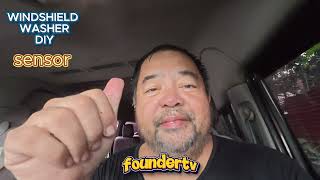 DIY WINDSHIELD WASHER SENSOR NISSAN NV350