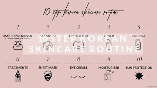 10 STEP KOREAN SKINCARE ROUTINE   Explained and Best Products to Use from SOKO GLAM | JULIA SUH