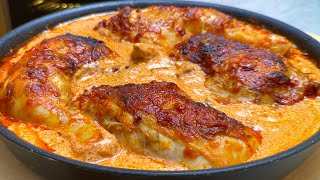 I've never eaten better chicken! Hungarian Chicken Recipe.