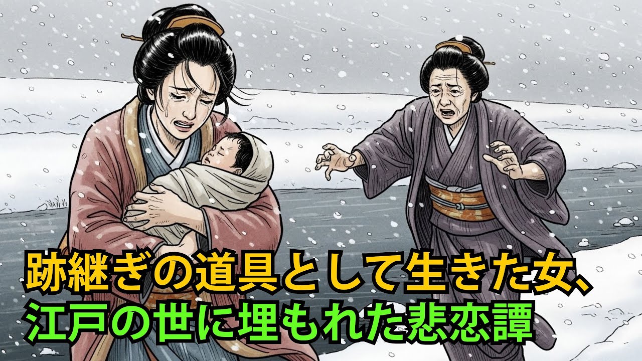 跡継ぎの道具として生きた女、江戸の世に埋もれた悲恋譚| 野談 | 伝説 | 昔話 | 説話 | 民話