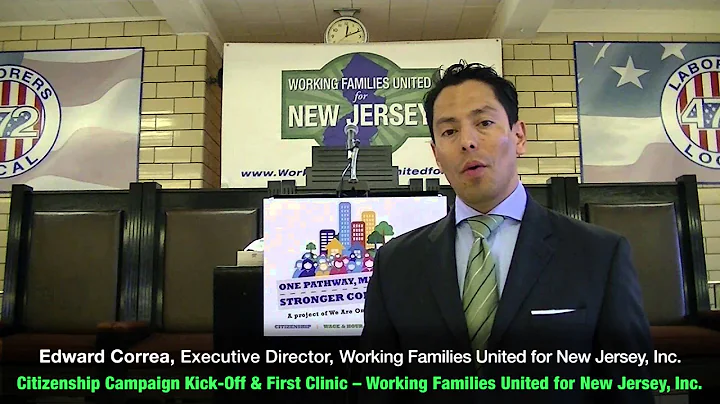 Edward Correa -  Citizenship Campaign Kick-Off & F...