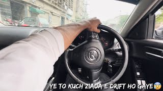 Rainy Day = Drift day....😂🔥 || City vs Rx8 Exaust Battle💯