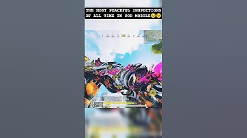 BEST EVER INSPECTION IN COD MOBILE🥰 #codm #codmobile #inspection #viral #trending