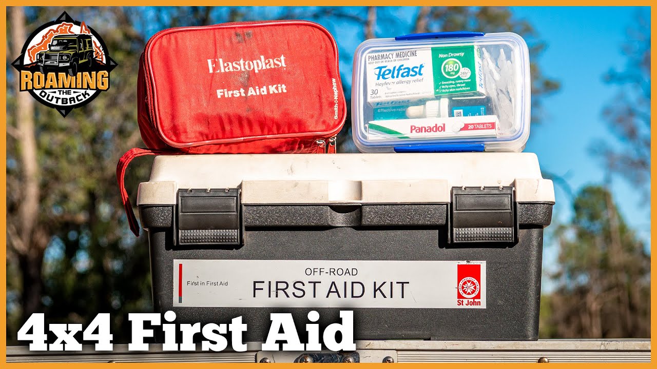 First Aid Kits For Touring Australia What I carry for solo travel