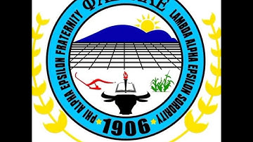 PHI ALPHA EPSILON & LAMBDA ALPHA EPSILON 1906 LONG LIVE BROTHER & SISTER LONG LIVE KALABAW