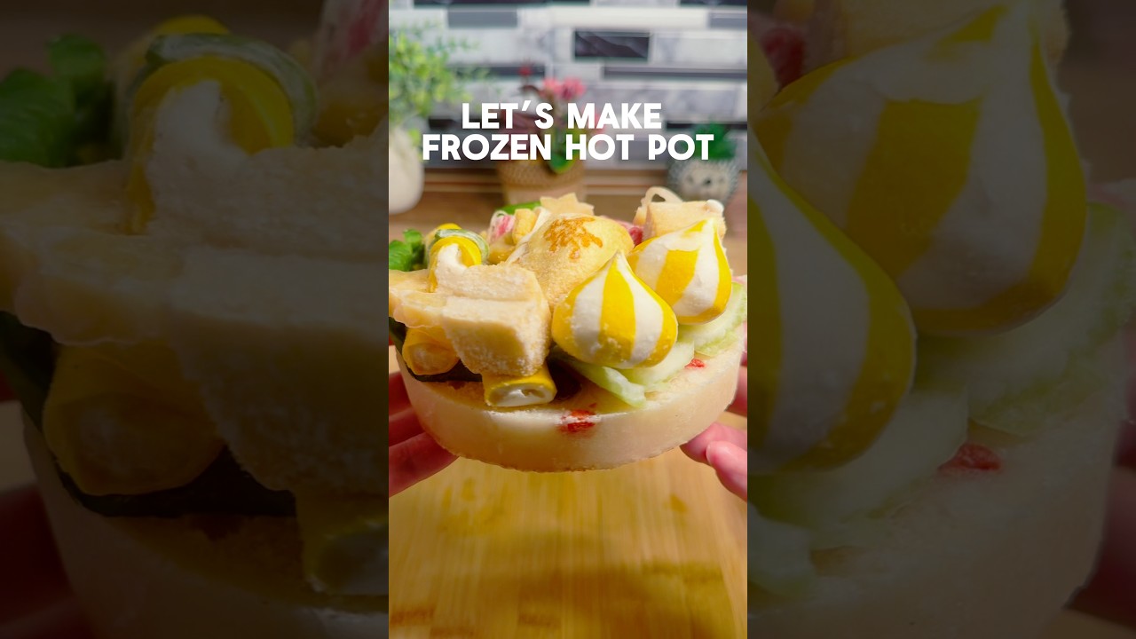 Давайте сегодня вечером приготовим замороженный горячий суп.