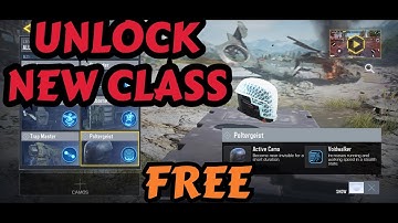 *NEW* INVISIBLE CLASS FOR CALL OF DUTY MOBILE! "POLTERGEIST"