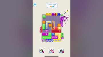 Color Blocks 3D Slide Puzzle Level 661-662-663-664-665-666-667-668-669-670