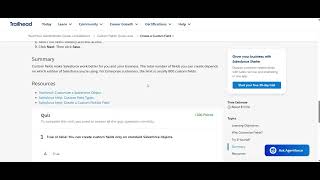 Create a Custom Field in Salesforce | Trailhead Solution 2026 #Salesforce #trailhead