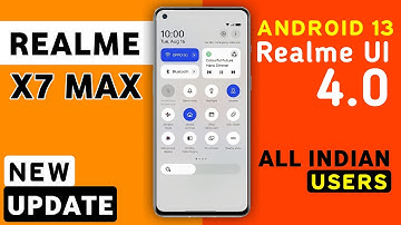 Realme X7 Max Realme Ui 4.0 Update Android 13 Update | Realme X7 Max Android 13 #RealmeX7Max
