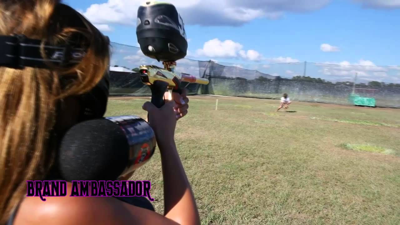 proud beauties Jenn DM15 Dye Rotor Hot Girl Paintball YouTube