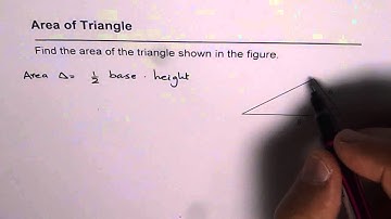 Area of Triangle SAS