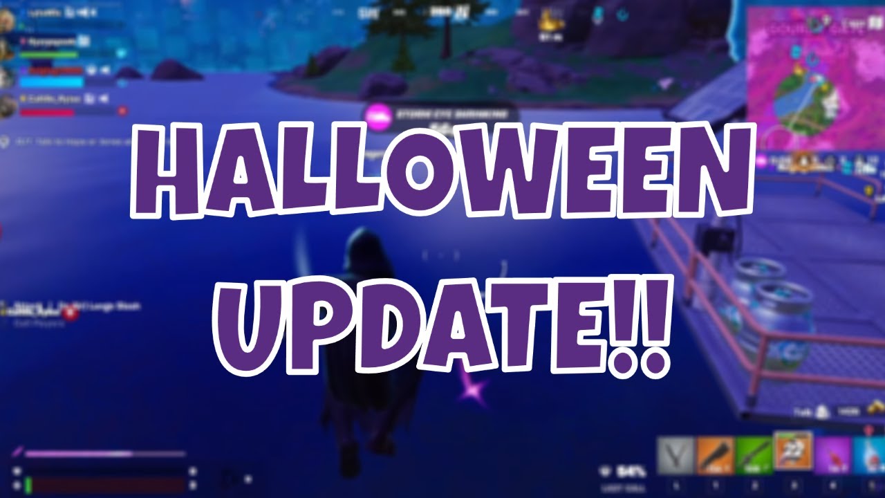 ОБНОВЛЕНИЕ К ХЭЛЛОУИНУ!! (Fortnite)