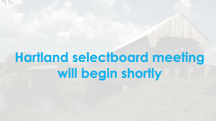 20211115 Hartland Select Board