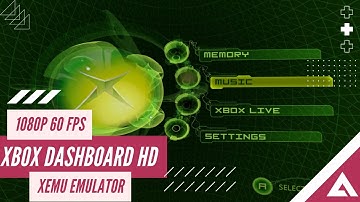 Original Xbox Dashboard HD | XEMU | Menu