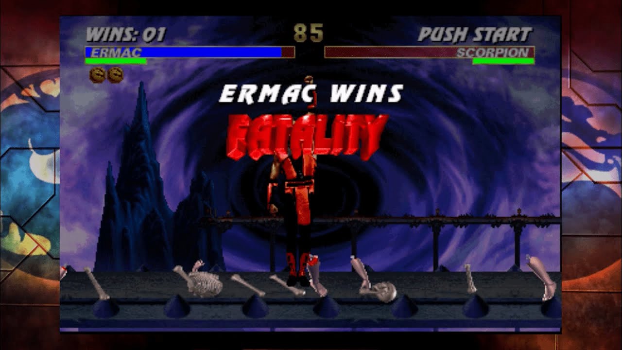 Ultimate Mortal Kombat 3 XBOX 360 (XBLA) - Ermac Playthrough - YouTube
