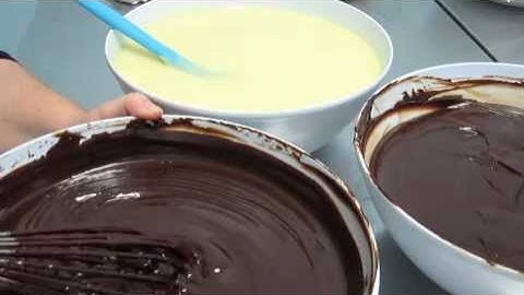 how to make chocolate ganache for decorating cakes Part 1 of 3 Inspired by Michelle Cake Designs