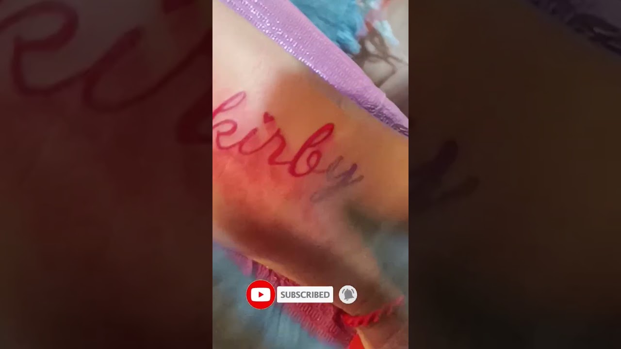 First Tattoo(name of my husband)#beaslife