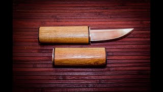 Сделал новый нож &quot;Ryōshi&quot; из старого Marser jag-5 / Knife DIY