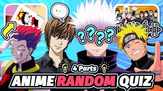 Anime Random Quiz (Eye, Voice, etc.)