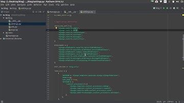 DJANGO - 4 - Django Örnek Proje