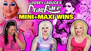 Most Mini + Maxi Challenge Wins Ever | Loosey LaDuca's Drag Race | Mangled Morning