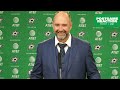 Stars Head Coach Pete DeBoer Post Game Press Conference Oct 21 vs Flyers