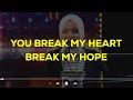 You Break My Heart Break My Hope (Live Version)| Putri Ariani - Loneliness (Lirik Lagu Terjemahan)