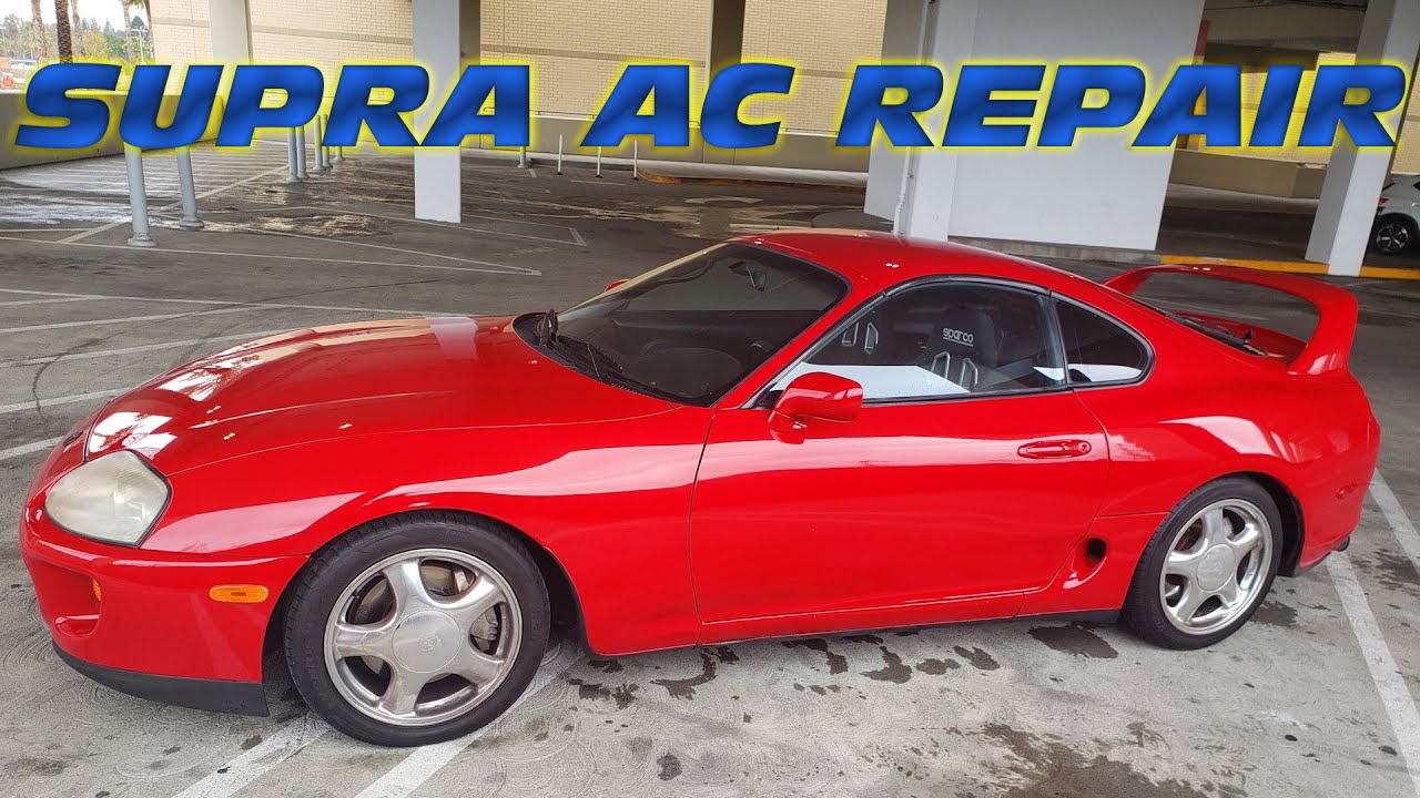 HOW TO FIX YOUR MKIV TOYOTA SUPRA AIR CONDITIONING REPLACING THE