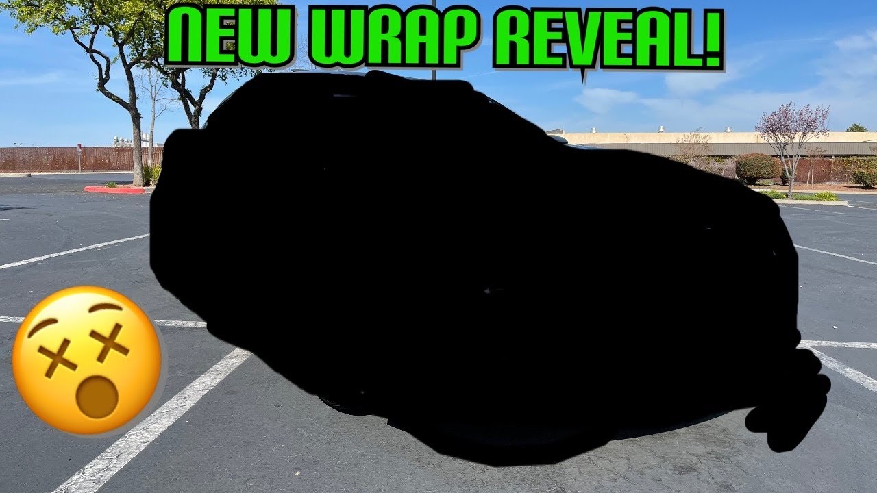 REVEALING MY NEW WRAP FOR MY 2020 DODGE CHARGER SCATPACK!!