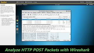 Celebrity 6.6.7 Analyze HTTP POST Packets with Wireshark (TestOut Lab), only for learning purpose. Profile