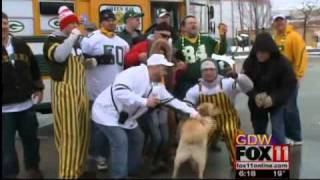 Tailgaters at Lambeau