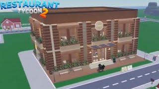 Restaurant Tycoon 2 | Speed Build | Elegant Design | Design #58