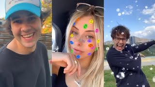 David Dobrik Acting Like He&#39;s in Matrix - Vlog Squad Instagram Stories 15