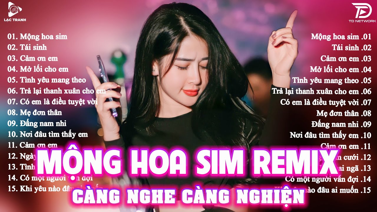 Mộng Hoa Sim Remix ♫ BXH Nhạc Trẻ EDM Hot Trend TRIỆU VIEW - Top 20 Bản EDM TikTok Gây Nghiện