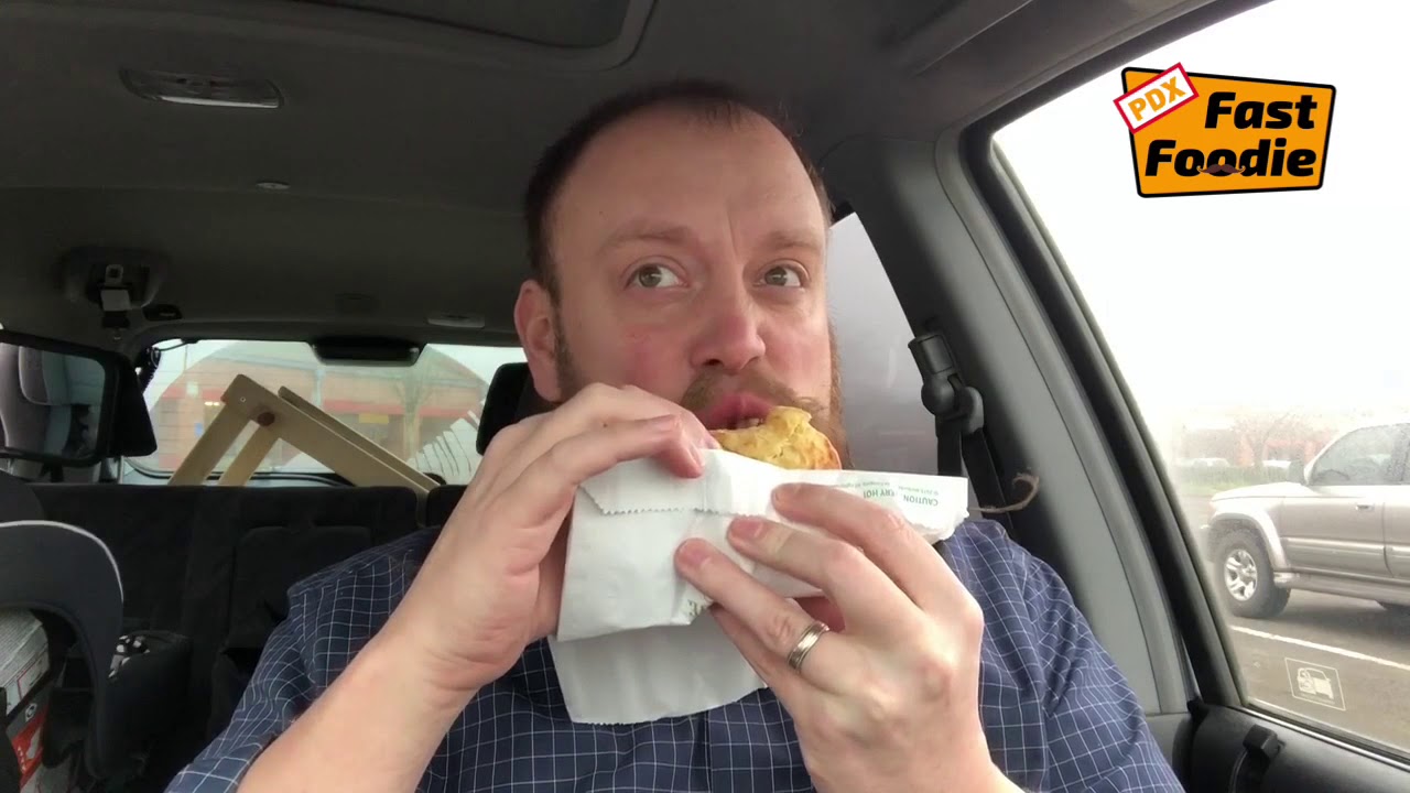 Starbucks Chicken Sausage & Bacon Biscuit Review YouTube