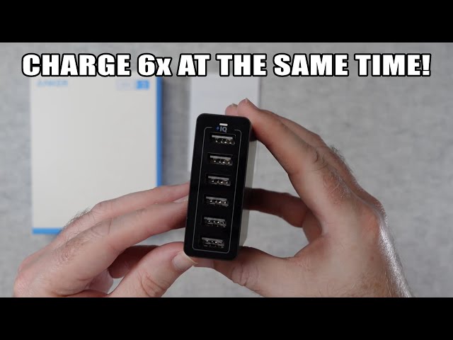 Anker PowerPort 6 60W 6-Port Family-Sized Desktop USB Charger Review