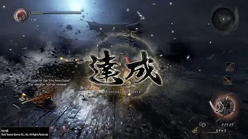 Nioh - Umi-Bozu - Level 1 Flawless - No Roll/Block/Dodge
