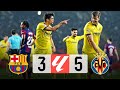 Barcelona vs Villarreal [3-5], La Liga 2023/24 - MATCH REVIEW