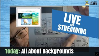 [Live] Backgrounds for Art and Animation