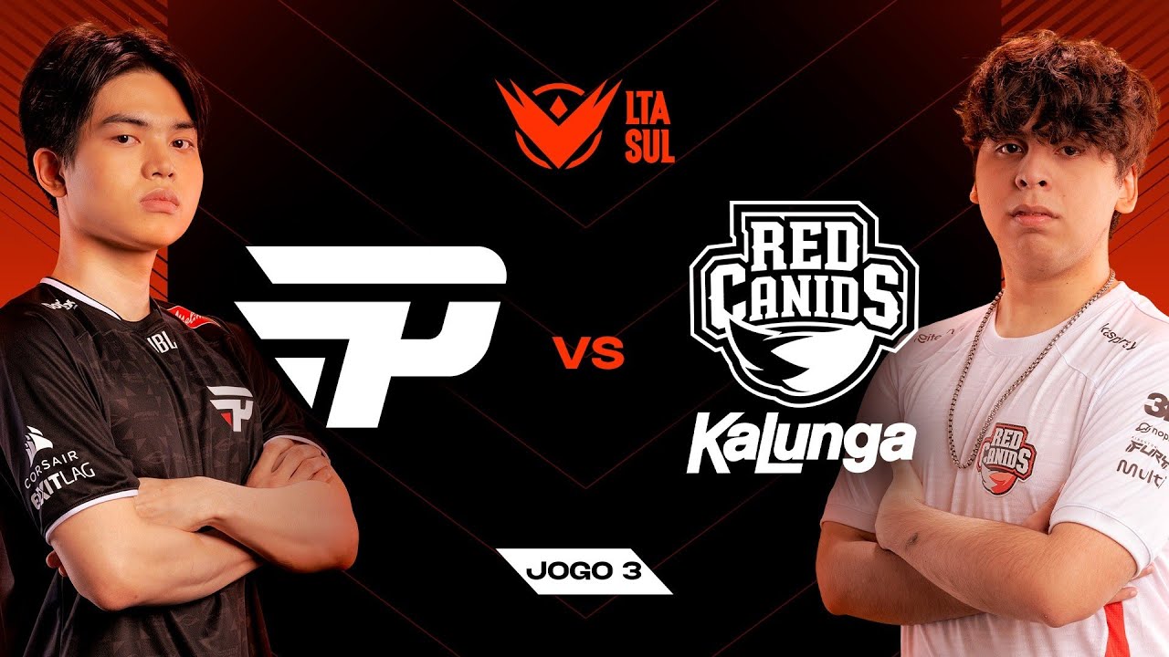 RED x PAIN (Jogo 3) | LTA Sul 2025 - Etapa 3 |  RED Canids Kalunga x paiN Gaming | Md5