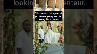 This couple’s engagement photos are going viral for an unexpected reason…