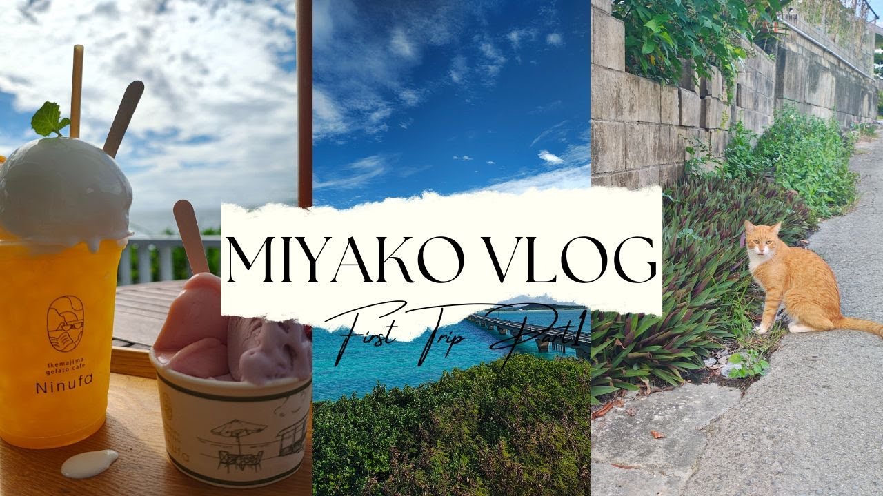 初の宮古島！２泊３日！前編です。到着の１日目から観光名所やグルメを周っています。橋を渡り、宮古そばにぱんびん、マングローブ林と初日から飛ばしてます！