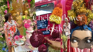 LONDON: Chelsea in Bloom - Walk through VLOG