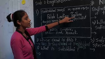 STD 7 || ENGLISH || GRAMMAR || PART II || COMPOSITION || NON - VERBAL TEXT