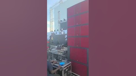 MAX215 line array system set up from T.I Pro Audio manufacturer in China