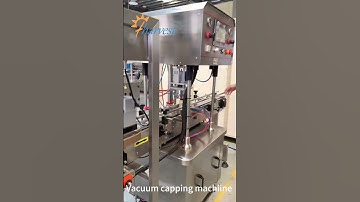 Glass Jar Vacuum Capping Machine , Automatic Single Head Vacuum Capper Machine ,Vacuum Screw Capper