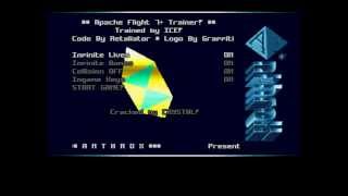 Anthrox - Apache Flight - Amiga Trainer